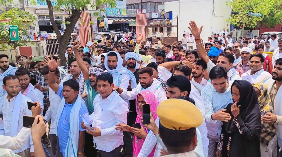 नरेश मीणा का आंदोलन