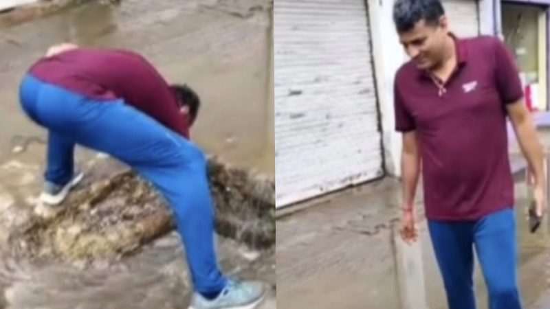 Rajasthan : वाह कमिश्नर साहब! खुद ही गंदे पानी की नाली की हाथों से कर डाली सफाई, वीडियो को देखकर हो जाओगे हैरान
