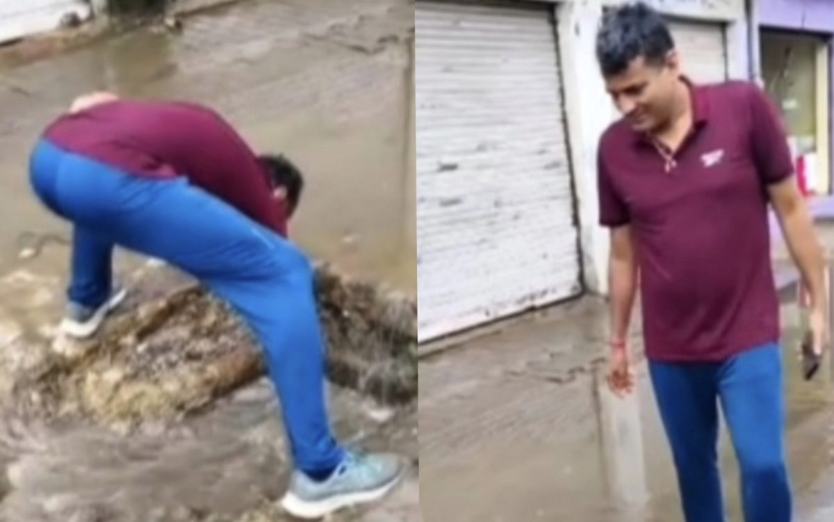 Rajasthan : वाह कमिश्नर साहब! खुद ही गंदे पानी की नाली की हाथों से कर डाली सफाई, वीडियो को देखकर हो जाओगे हैरान