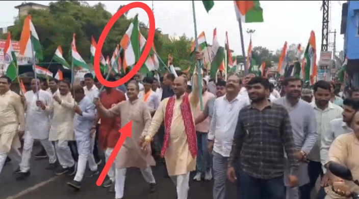स्वतंत्रता दिवस से पहले मंत्री ने फहराया उल्टा तिरंगा! सोशल मीडिया पर बवाल शुरू