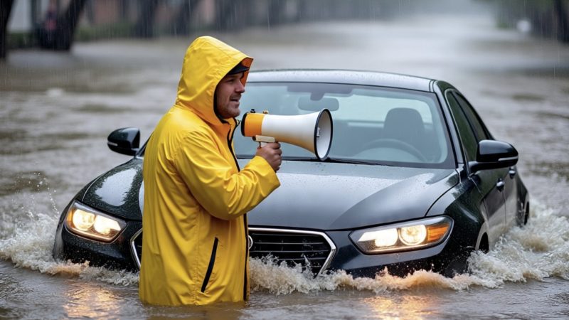 लोगों को बचाने गए एसडीएम साहब! खुद फंस गए बाढ़ में, फिर यूं निकाला साहब को