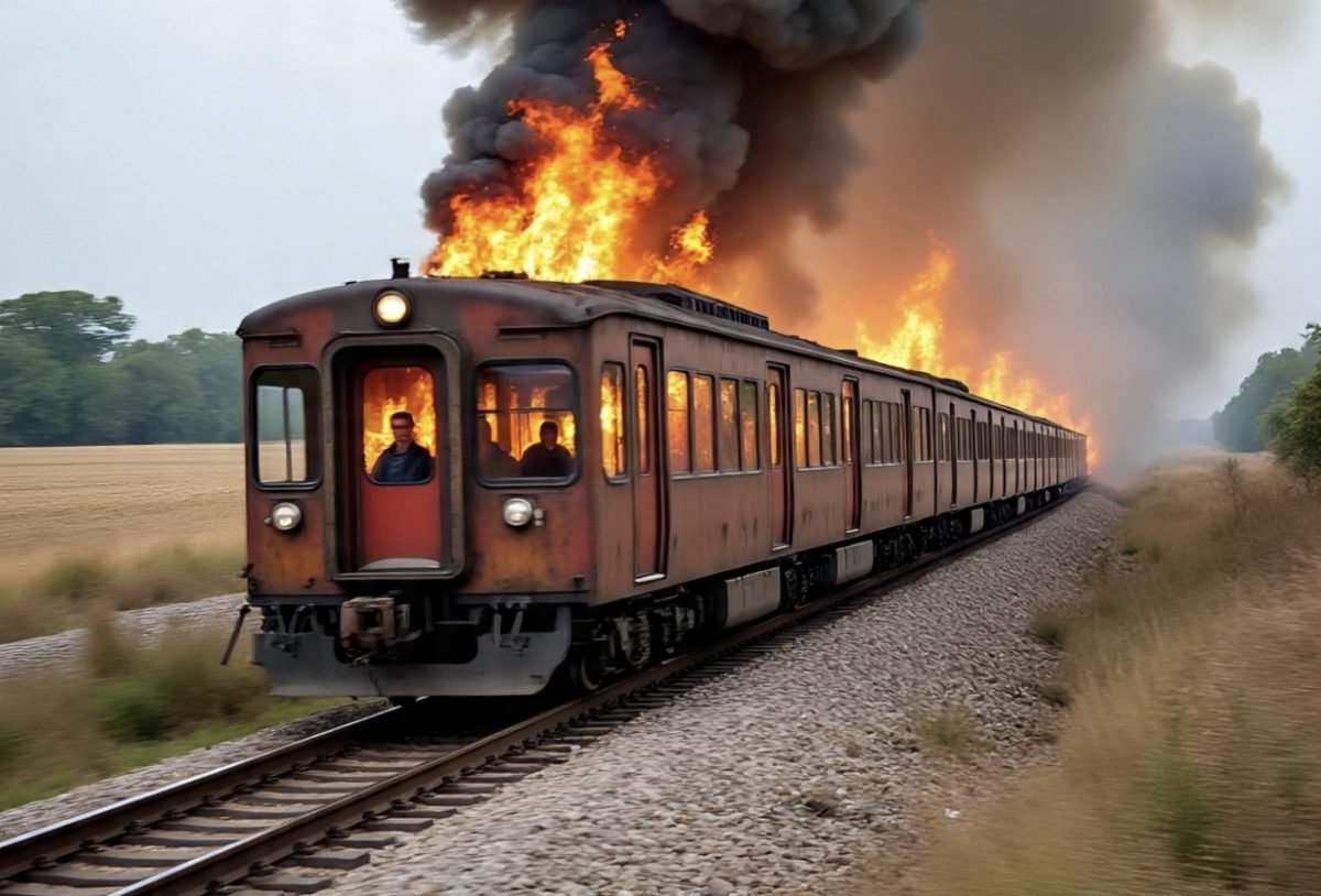 बीकानेर में चलती ट्रेन में लगी आग, यात्रियों में मच गई खलबली