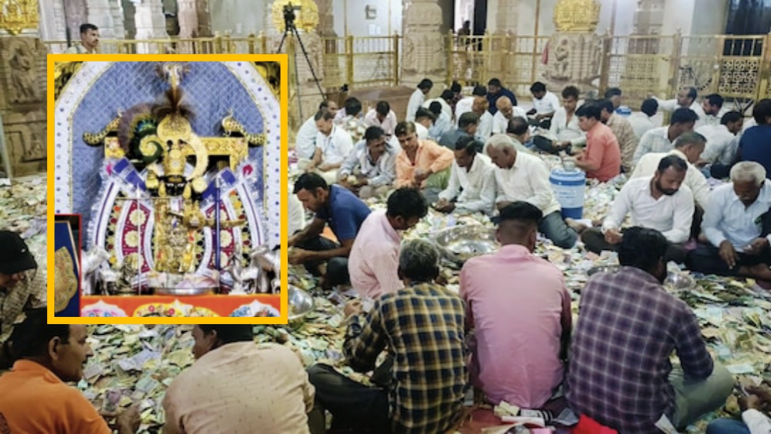 सांवलिया सेठ जी के भंडार मेें फिर अकूत खजाना, नोट गिनते थक गए लोग