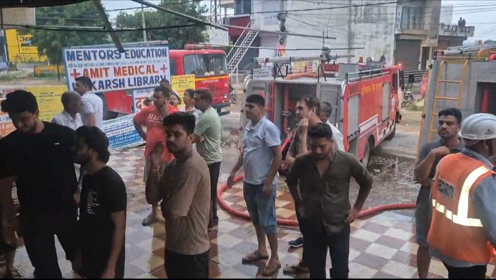 अजमेर में भीषण आग