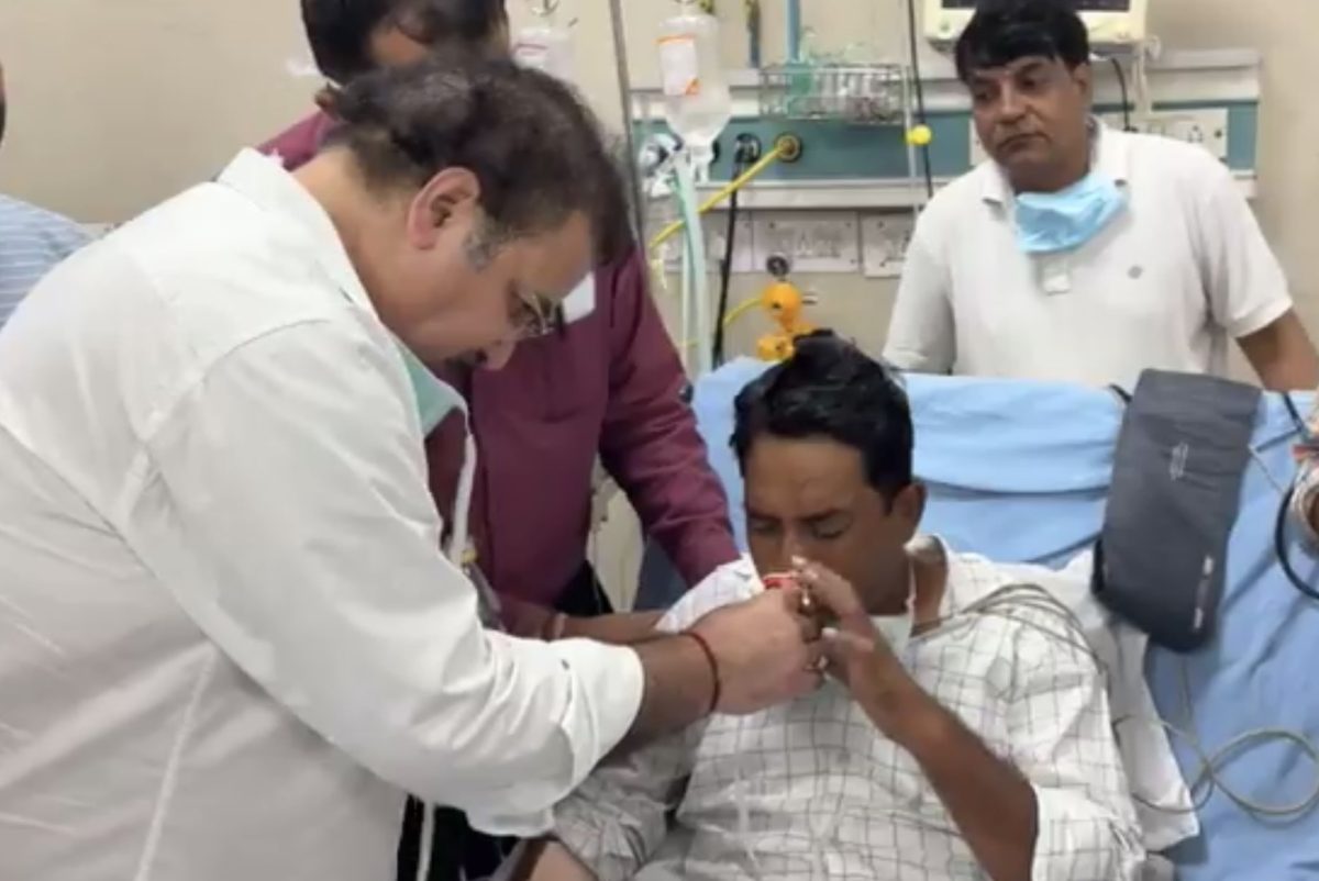 नरेश मीणा को उठा ले गई पलिस, फिर नरेश का ऐसे तुड़वाया अनशन