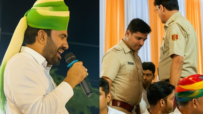 ऐ थानेदार! 5 मिनट में निकल जाओ नहीं तो.., SHO क्यों डांटा हनुमान बेनीवाल ने