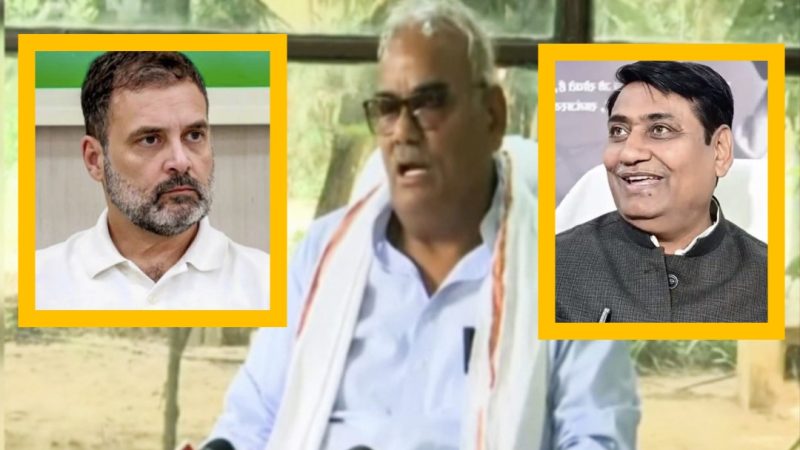 मदन दिलावर बोले, राहुल गांधी तो महिलाओं का चुम्बन लेते हैं