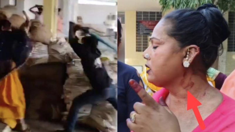 दो किन्नरों समूहों में लाठियां और चली हाॅकी! व्यापारी भी देखकर घबरा गए