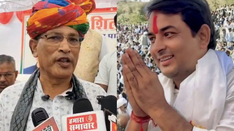 मोरपाल को जीताना चाहती है BJP, लेकिन BJP विधायक रामसहाय वर्मा ने नरेश मीणा को चुनाव की शुभकामनाएं दी!