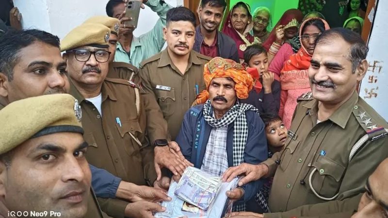 धौलपुर में पुलिस बनी बेटियों का सहारा, शादी में पुलिस ने दी यह सौगात