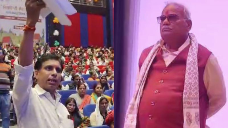 मंत्री मदन दिलावर को सबके सामने सुना दिया ग्रामीण ने, सबकी खोल कर रख दी पोल, जानिए क्यों