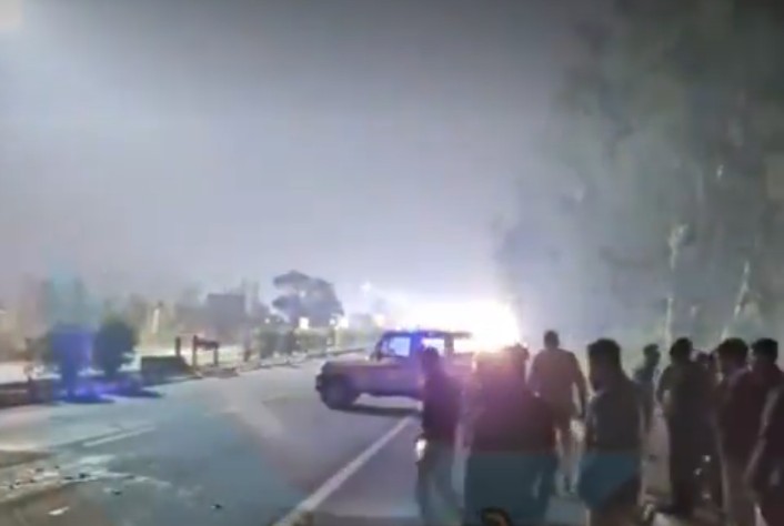 हाइवे पर शव को रोंदते रहे वाहन, मानो लोगों की मानवता ही मर गई, भरतपुर में दर्दनाक हादसा