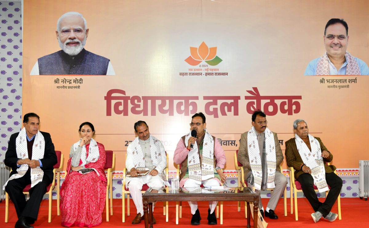 सीएम भजनलाल की टीम देगी विपक्ष को कड़ी टक्कर, जानिए विधायकों के साथ यह खास प्लान