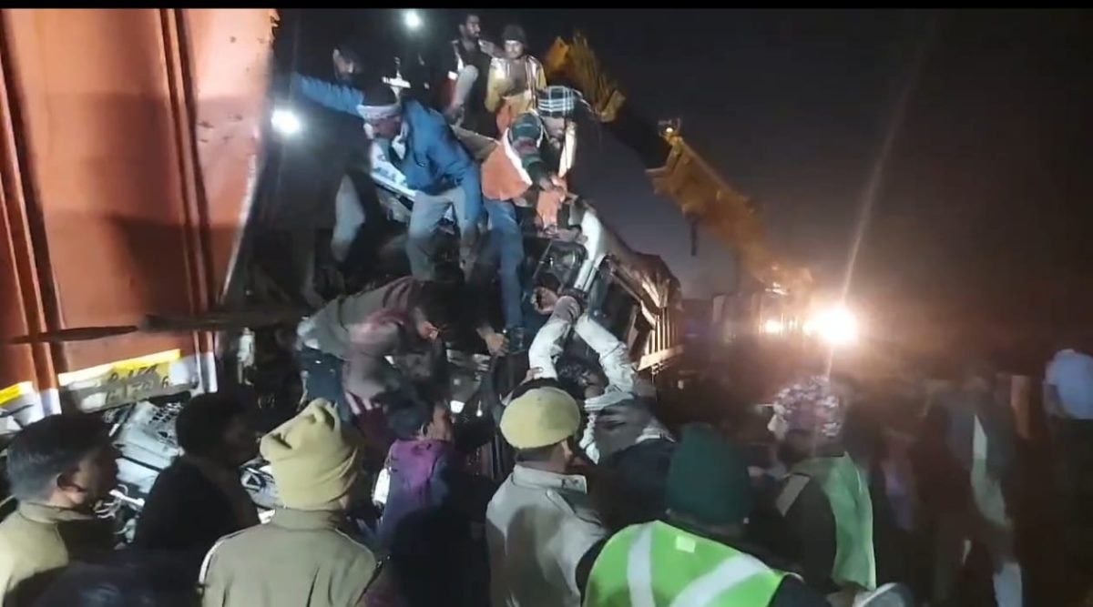 ट्रेलर चालक लटक गया मौत के मुंह में, फिर तीन घण्टे बाद यूं बची जान, जानिए क्या हुआ था