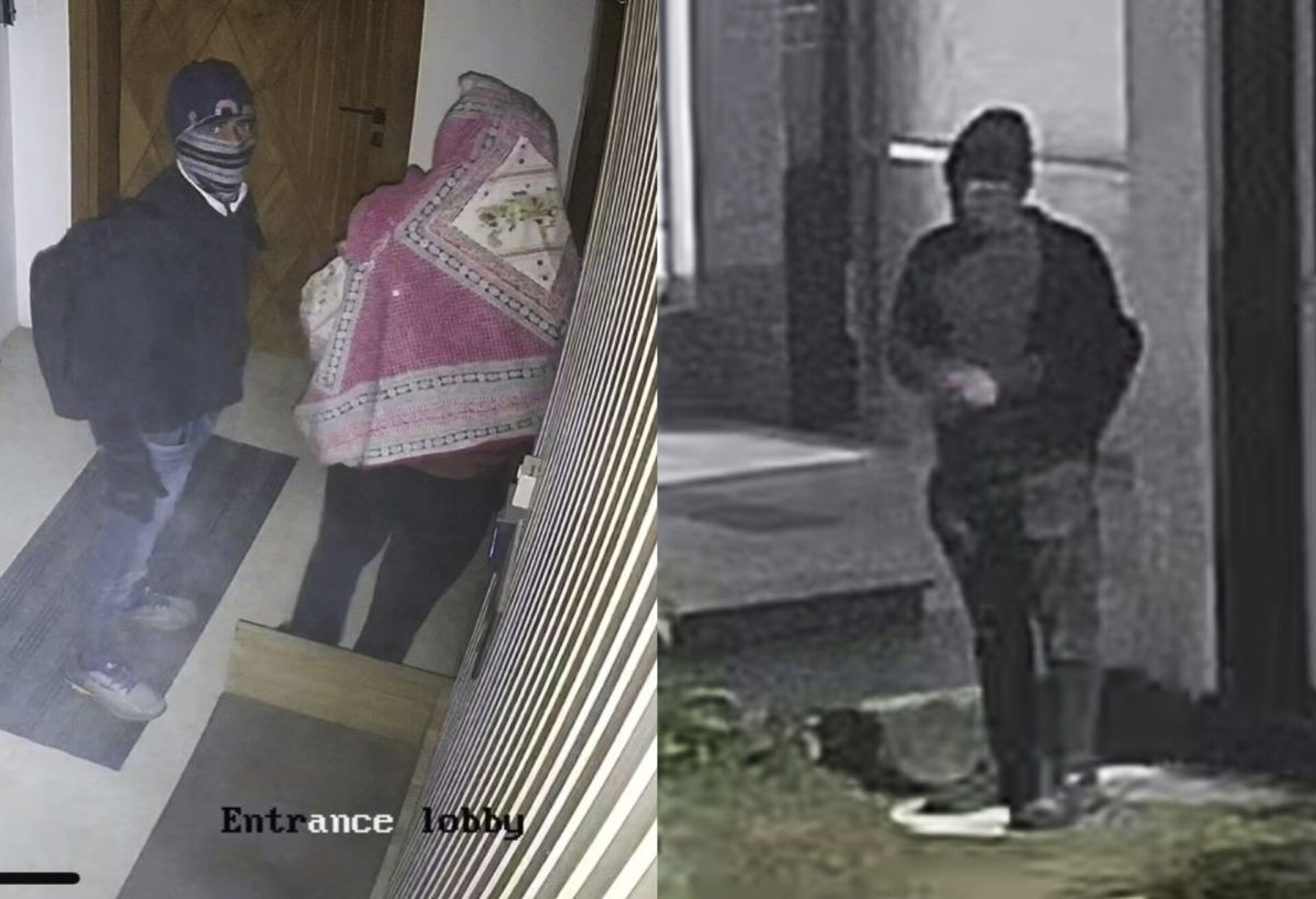 बिजनेसमैन के घर नकाबपोश बदमाशों का जमकर उत्पात, गार्ड को हथियार दिखा बंधक बनाया, देखिए Video