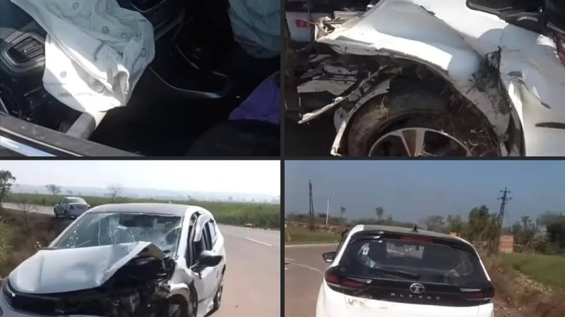 फिल्मी स्टाइल में दो कारे खाई में पलटी, फिर लोगों में मच गई चीख पुकार, जानिए कैसे