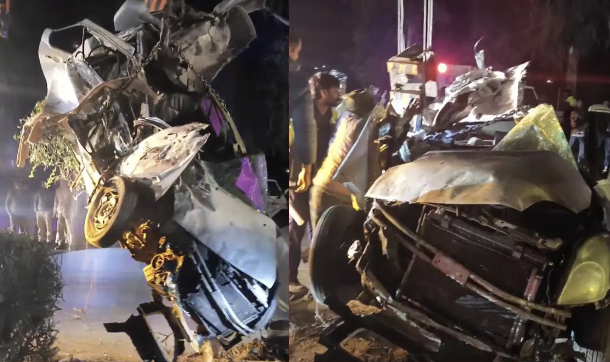 राजस्थान में भीषण हादसा! हादसे में 6 जने बने काल का शिकार, कार जा घुसी ट्रेलर में, जानिए खबर