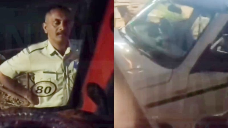 आरटीओ कर्मचारियों ने ट्रक के फोड़ दिए शीशे! हाइवे पर मच गई सनसनी, Video देखकर जानिए क्या है मामला