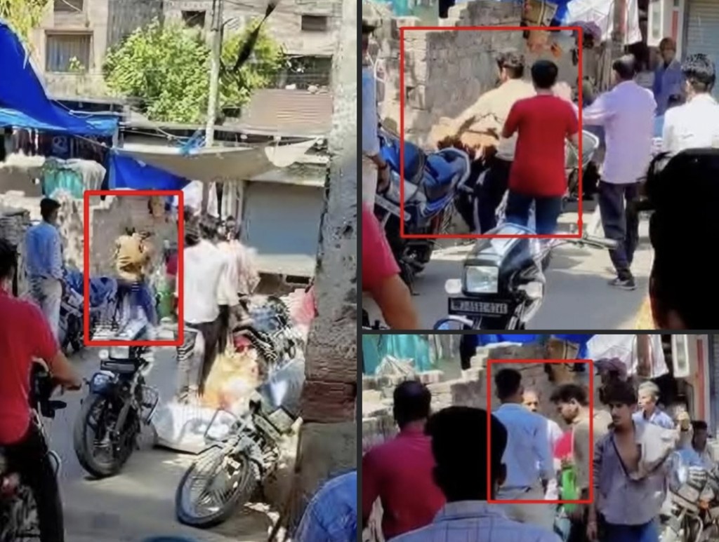 बाजार में जमकर चले लात घुसे, लोगों में मच गई सनसनी, जानिए मामला