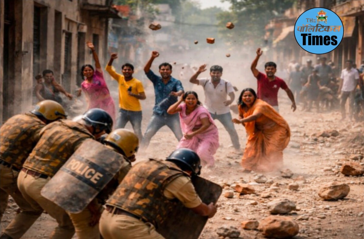 पुलिस पर किया पथराव! तो 24 घण्टे में यूं दबोच लाई 7 आरोपियों को