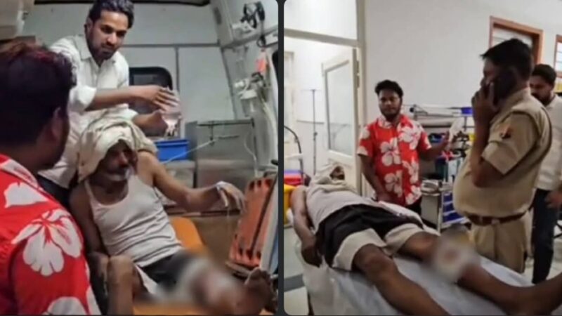 पुलिस और गो तस्कर में ताबड़तोड़ फायरिंग! फिर बदमाश को लग गई गोलियां