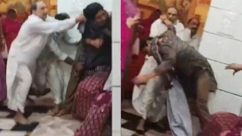 जोधपुर मंदिर मेें महिलाओं से बर्बरता पूर्वक मारपीट, बाल खींचे और घसीटा