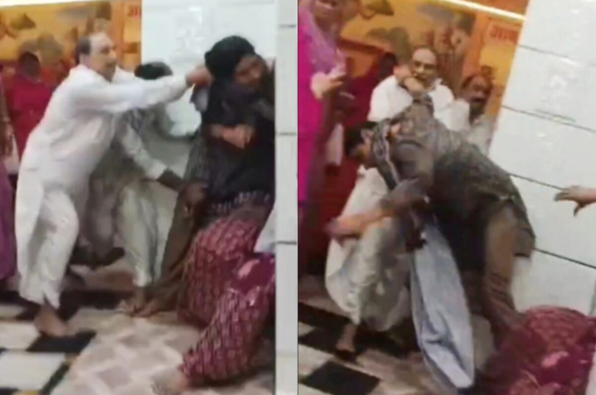 जोधपुर मंदिर मेें महिलाओं से बर्बरता पूर्वक मारपीट, बाल खींचे और घसीटा