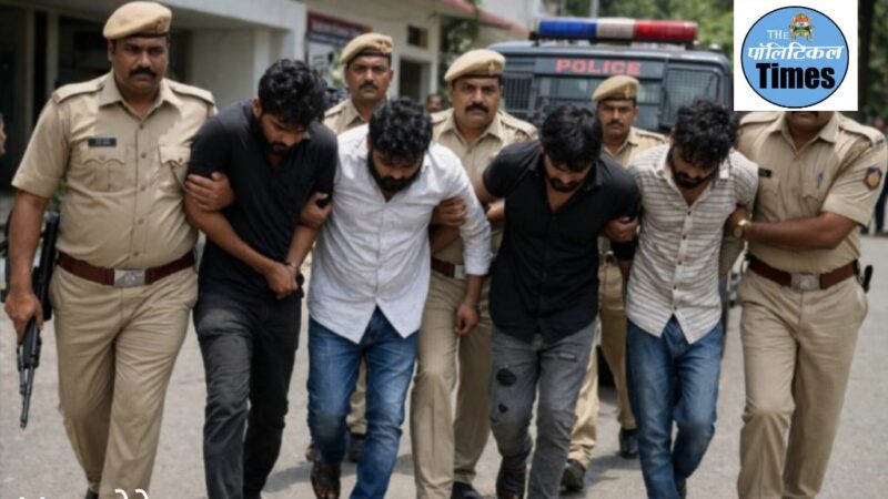 पुलिस ने खोला फिल्मी स्टाईल का अपहरण कांड, चार बदमाशों को यूं दबोचा