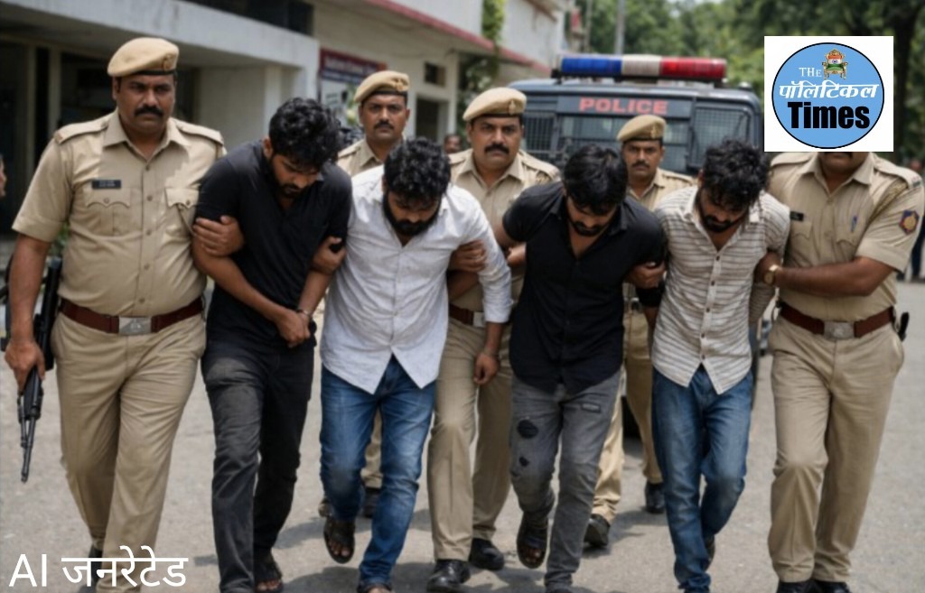 पुलिस ने खोला फिल्मी स्टाईल का अपहरण कांड, चार बदमाशों को यूं दबोचा